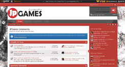 Desktop Screenshot of jpgames-forum.de